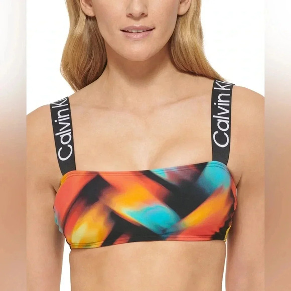 Calvin Klein Women's Standard Bra Top with Removable Soft Cups - Picture 1 of 14